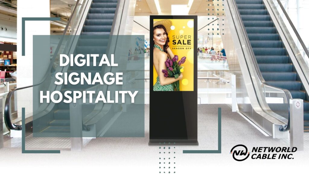 digital signage hospitality